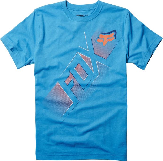 FOX 16347-029 YOUTH CLUTCHED Electric blue - tričko dětské