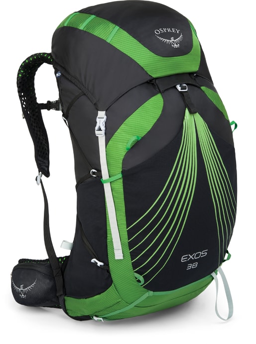 OSPREY Exos 38, bassalt black