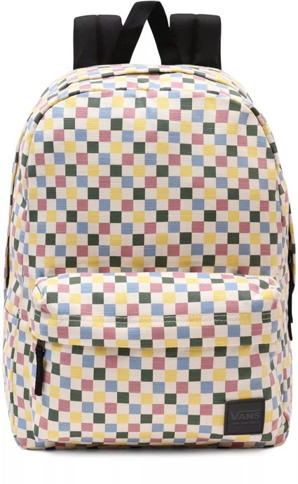 VANS WM DEANA III BACKPACK CALIFAS MULTI COLOR CHECK MARSHMALLOW/ASHLEY BLUE