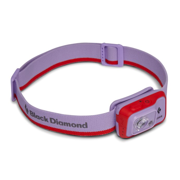 BLACK DIAMOND COSMO 350-R HEADLAMP, lilac