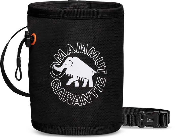 MAMMUT Gym Print Chalk Bag, black