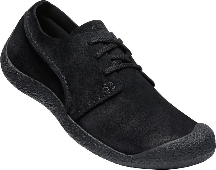 KEEN HOWSER SUEDE OXFORD MEN, black/black