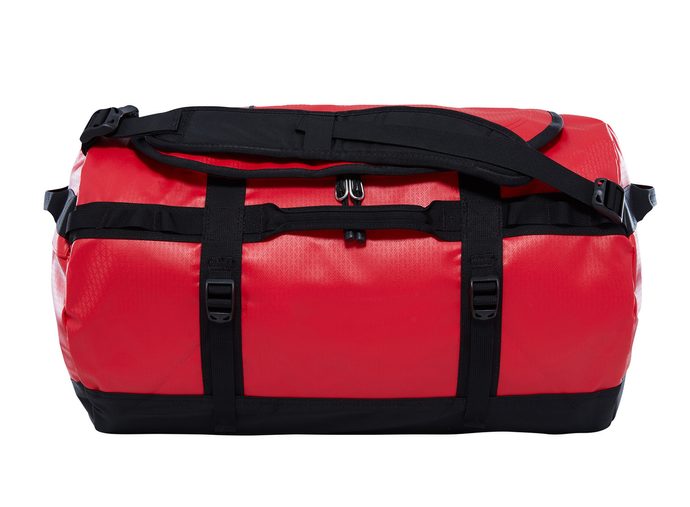 THE NORTH FACE BASE CAMP DUFFEL S, 50L RED/BLACK