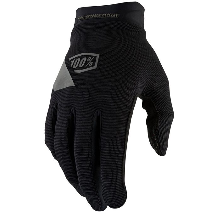 100% RIDECAMP GEL Gloves, Black