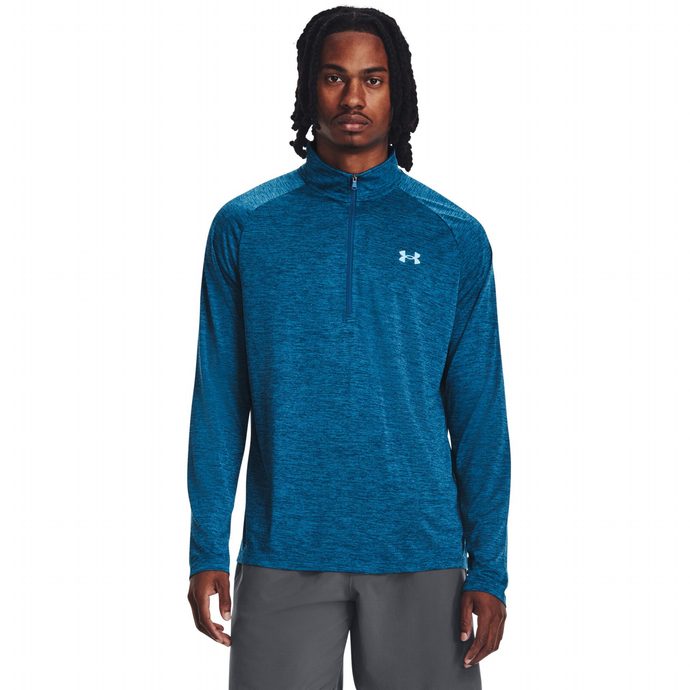 UNDER ARMOUR Tech 2.0 1/2 Zip-BLU