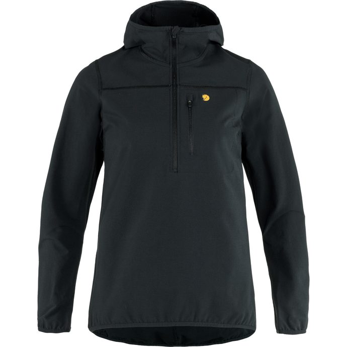 FJÄLLRÄVEN Bergtagen Stretch Half Zip W Black