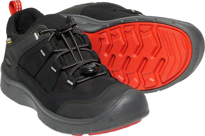 KEEN HIKEPORT WP Y black/bright red