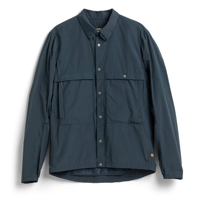 FJÄLLRÄVEN S/F Rider's Wind Jacket M, Navy