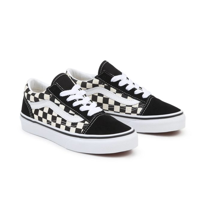 VANS UY Old Skool (PRIMARY CHECK) BLK/WHITE