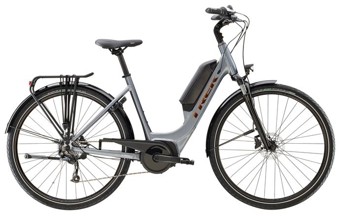 TREK Verve+ 1 Lowstep DT Galactic Grey