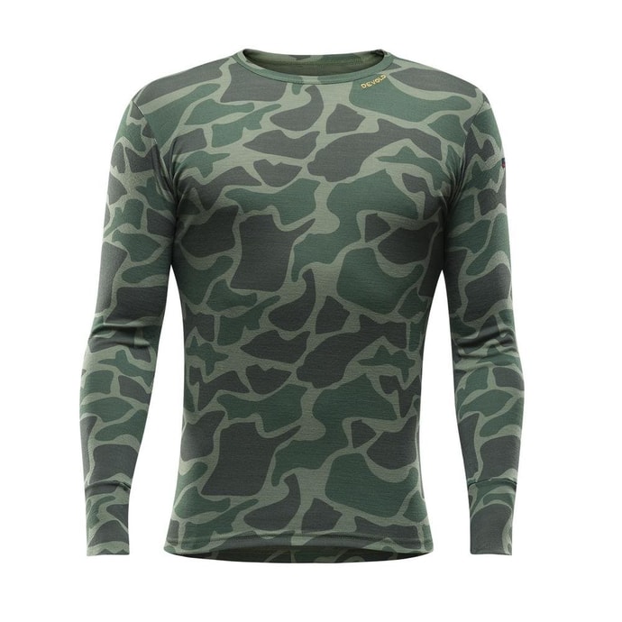 DEVOLD Camo Man Shirt, zelená