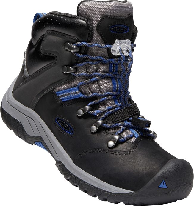 KEEN Torino II MID WP Jr, black/baleine blue