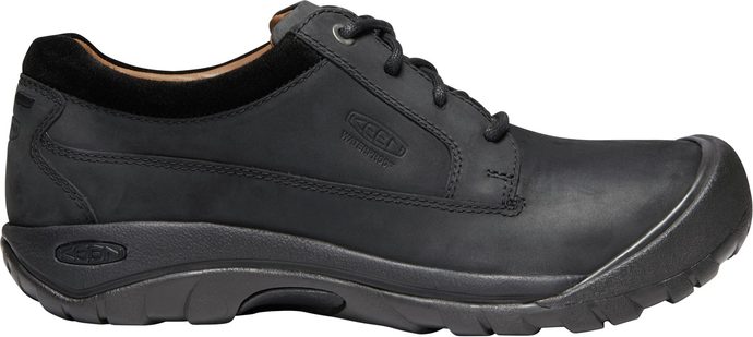 KEEN AUSTIN CASUAL WP M BLACK/RAVEN