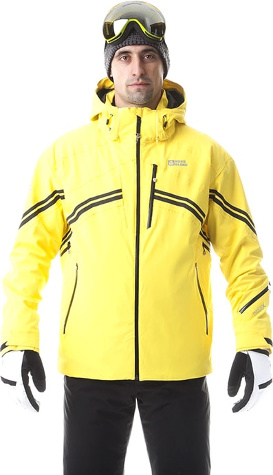 NORDBLANC NBWJM5800 PEAK žlutá - Pánská lyžařská bunda