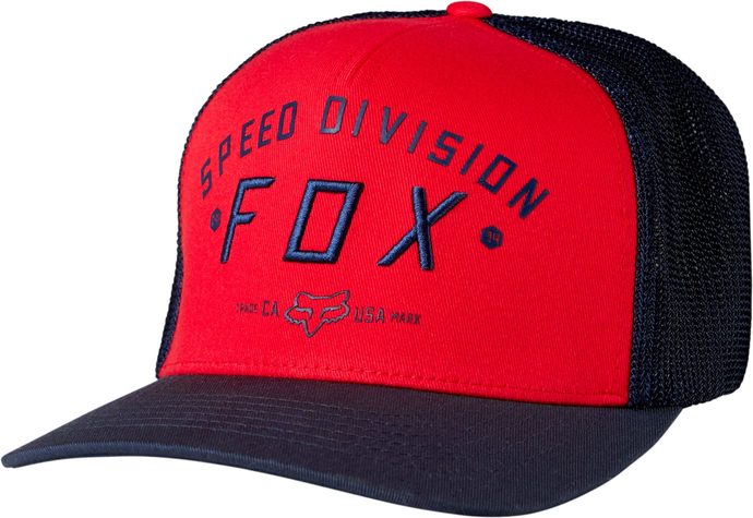 FOX Speed Division Flexfit, red