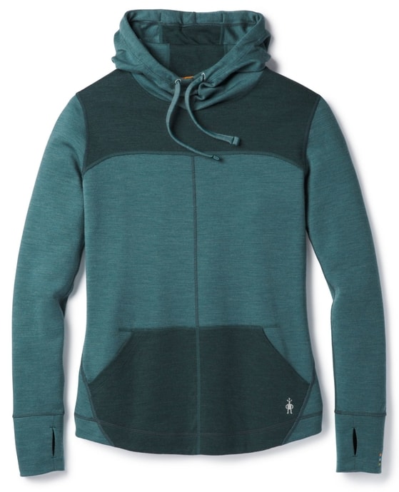 SMARTWOOL W Merino 250 Hoody mediterranean green