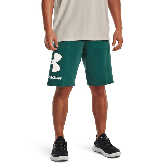 UNDER ARMOUR Rival Flc Big Logo Shorts, green