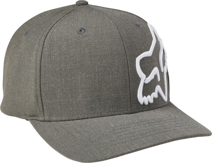 FOX Clouded Flexfit 2.0 Hat, Grey/White