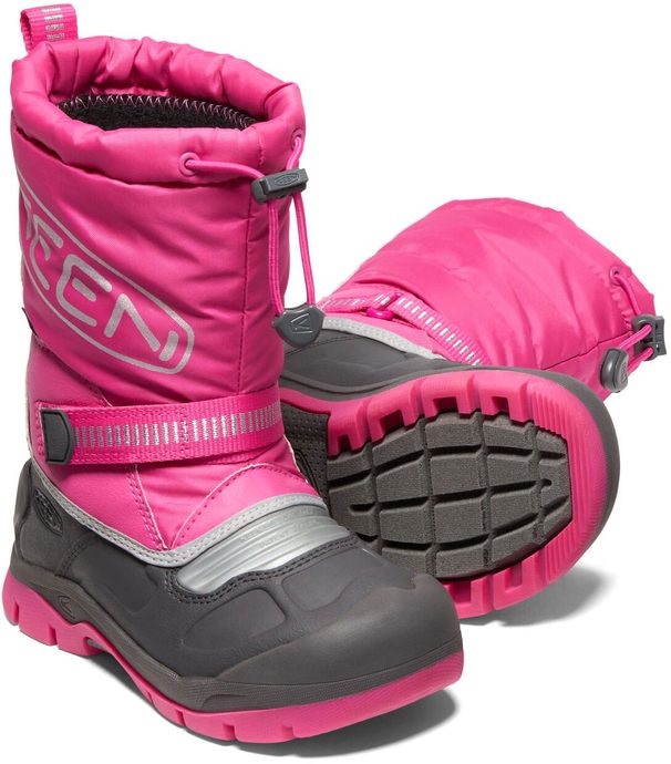 KEEN SNOW TROLL WP YOUTH fuchsia purple/silver