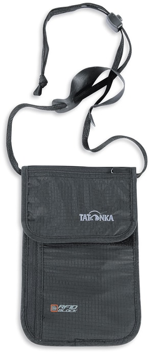 TATONKA Skin Neck Pouch RFID B - bezpečnostní kapsa černá