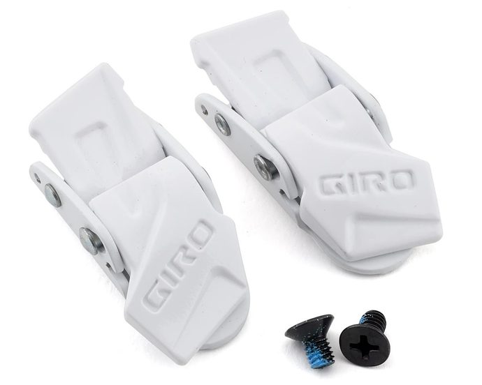 GIRO Shoe Buckle Set N-1-white, pár