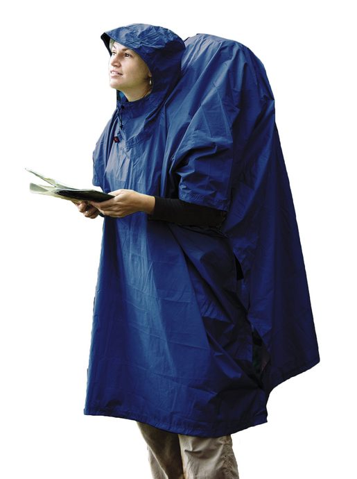 SEA TO SUMMIT Nylon 70D Tarp Poncho Blue