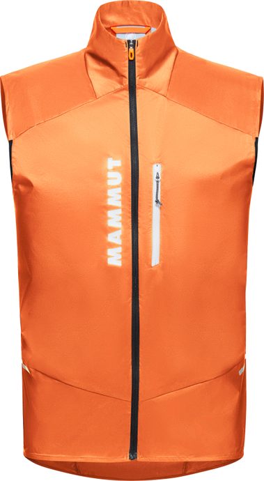 MAMMUT Aenergy TR WB Hybrid Vest Men, dark tangerine-black