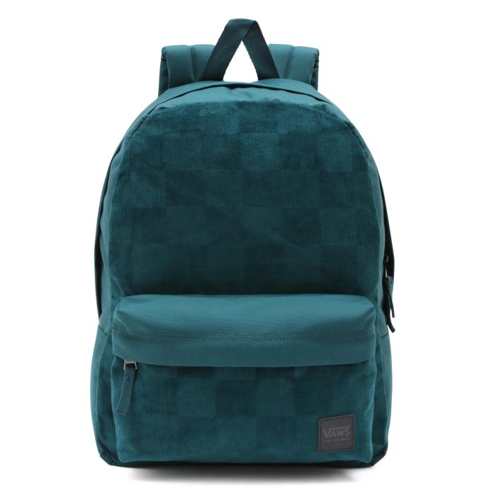 VANS WM DEANA III BACKPACK CALIFAS 22 CHECKERBOARD CORD DEEP TEAL