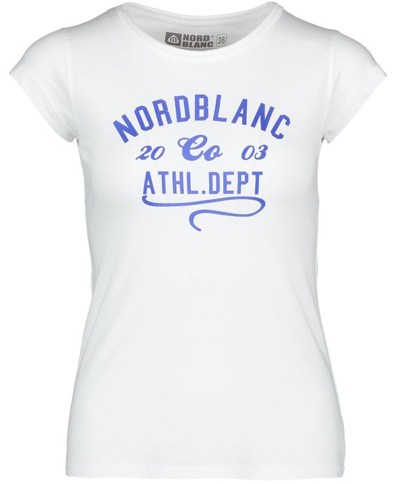 NORDBLANC NBFLT5953 FLATER bílá - dámské tričko