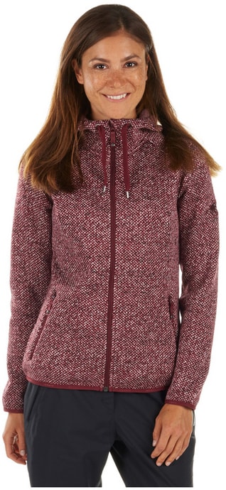 MAMMUT Chamuera ML Hooded Jacket Women Merlot