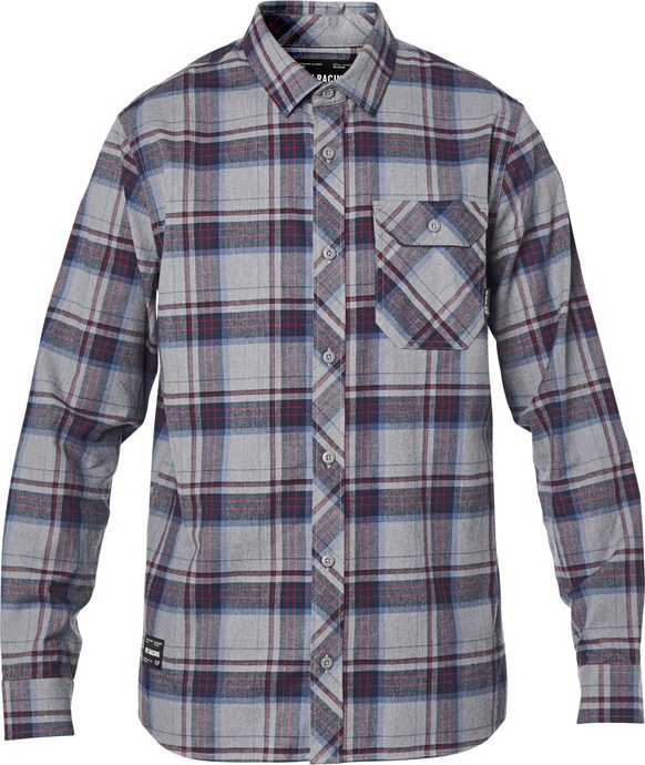 FOX Gamut Stretch Flannel Heather Graphite