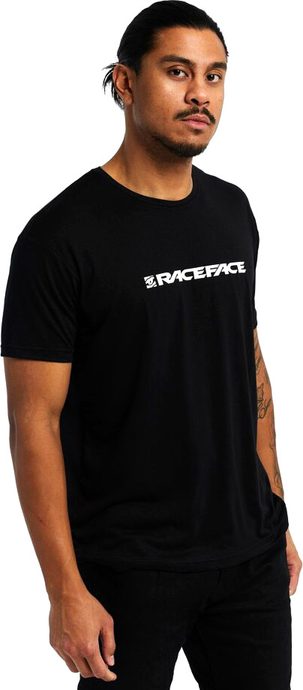 RACE FACE CLASSIC LOGO shirt neck sleeve black