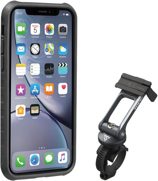 TOPEAK RIDECASE for iPhone XR black/grey