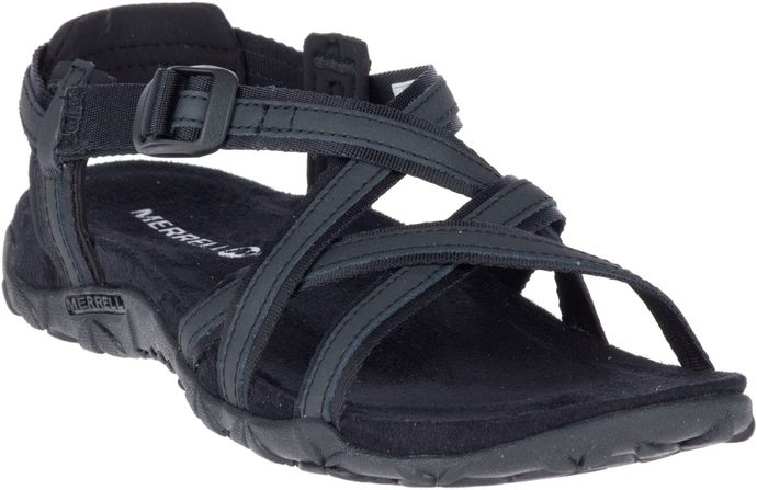 MERRELL TERRAN ARI LATTICE, black