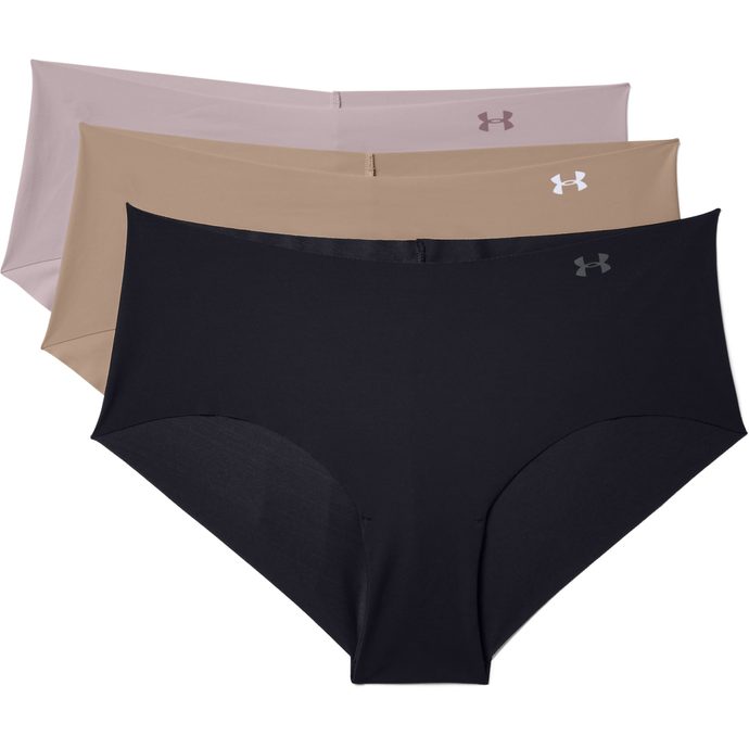 UNDER ARMOUR PS Hipster 3Pack, Black/grey