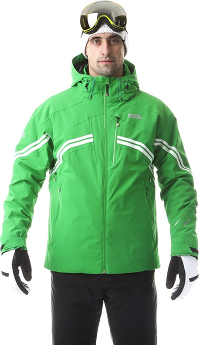 NORDBLANC NBWJM5800 PEAK amazonská zelená - Pánská lyžařská bunda