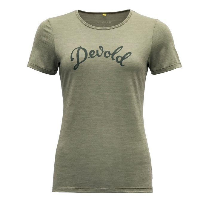 DEVOLD Myrull Woman Tee, Lichen