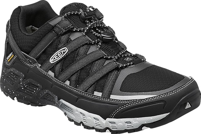 KEEN VERSATRAIL WP M raven/white - trekkingová obuv