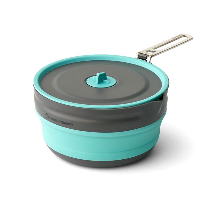 SEA TO SUMMIT Frontier UL Collapsible Pouring Pot - 2.2L, Aqua Sea Blue