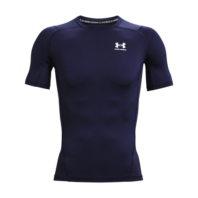  UA HG Armour Comp SS, Navy - men's short sleeve