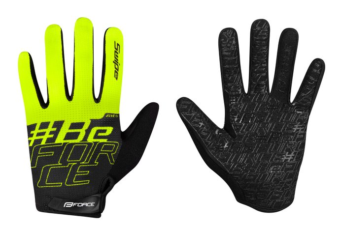 FORCE MTB SWIPE summer,black-fluo