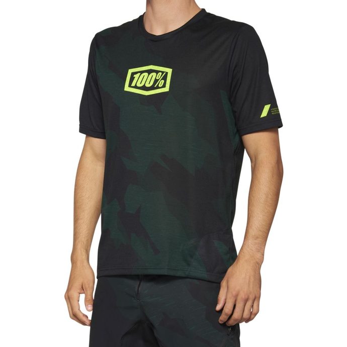 100% AIRMATIC Short Sleeve Jersey Camo