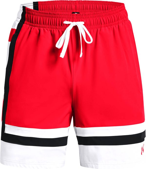 UNDER ARMOUR UA Baseline Woven Short II-RED