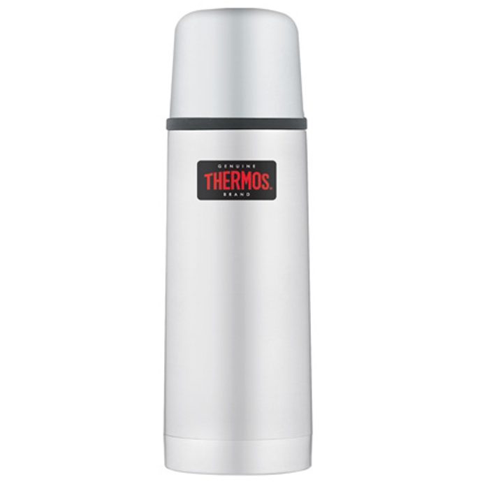 THERMOS Thermos with push-button cap and cup 350 ml stainless steel