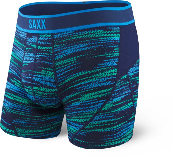 SAXX KINETIC BOXER blue road runner