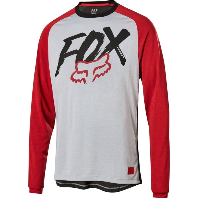 FOX Youth Ranger Dr Ls Jrsy Steel Grey