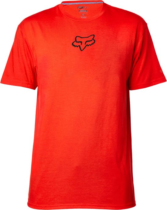 FOX Tournament Tech Tee flame red