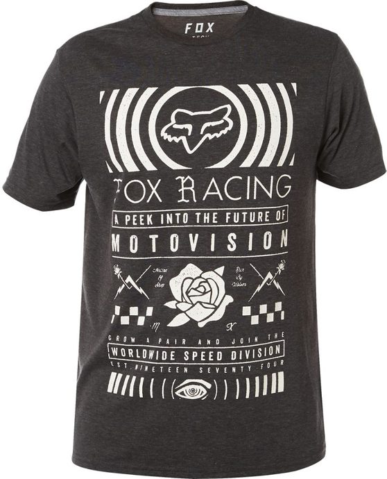 FOX Good timer ss tech tee Heather Black