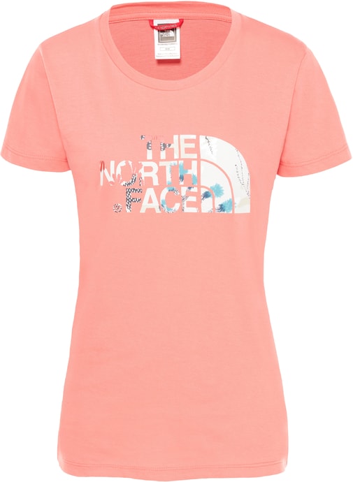THE NORTH FACE W S/S EASY TEE SPICED CORAL