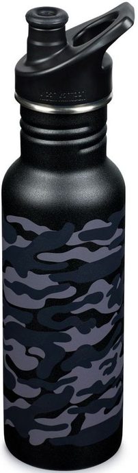 KLEAN KANTEEN Classic Narrow w/Sport Cap - black camo 532 ml